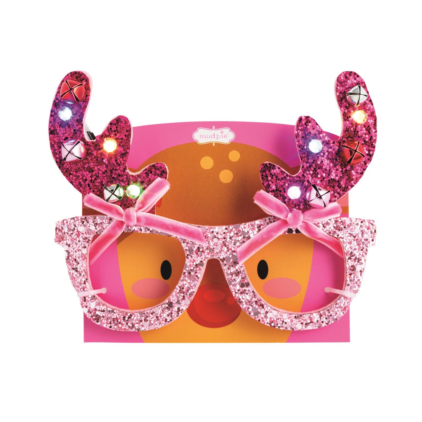Mud Pie - Christmas Light-Up Glasses - Findlay Rowe Designs