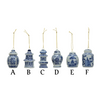 Ornament - Stoneware Ginger Jar - Blue & White - Findlay Rowe Designs