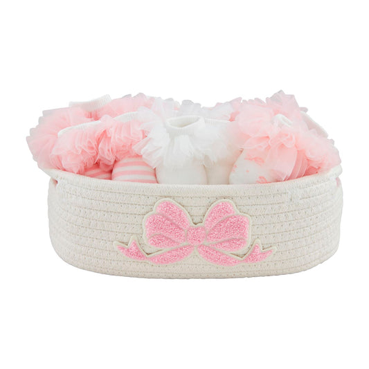Mud Pie - Baby Socks - Tutu Pink White