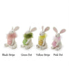 Easter Bunny with Egg and Feather Boa - Findlay Rowe Designs