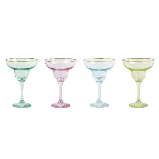 VIETRI - RAINBOW MARGARITA GLASS - Findlay Rowe Designs