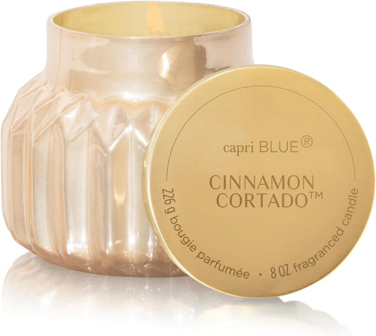Capri Blue - Petite Candle 8oz - Cinnamon Cortado Royal Gem - Findlay Rowe Designs