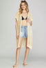 Sweater - Duster Fishnet - Cream - Findlay Rowe Designs