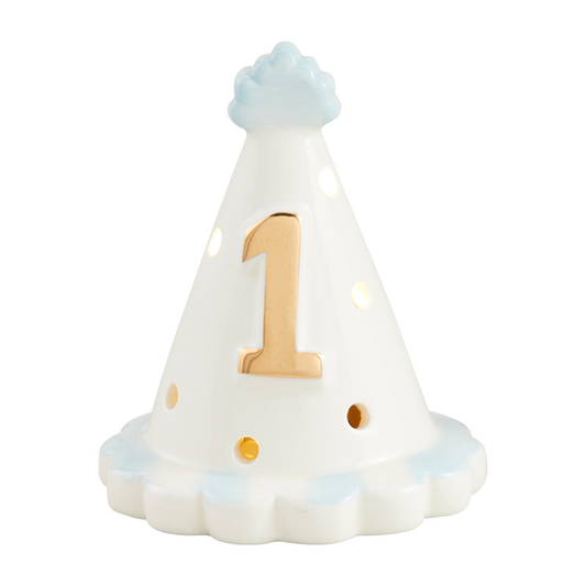 Mud Pie - Light-Up Sitter - 1st Birthday - Blue - Findlay Rowe Designs
