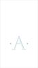 Caspari - Guest Towel Napkins - Single Initial - Antique Robin's Egg - Findlay Rowe Designs