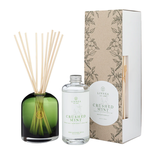 Linnea - Reed Diffuser Kit - Crushed Mint - Findlay Rowe Designs