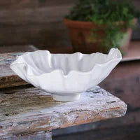Beatriz Ball- VIDA Bloom Tall Medium Bowl (White) - Findlay Rowe Designs