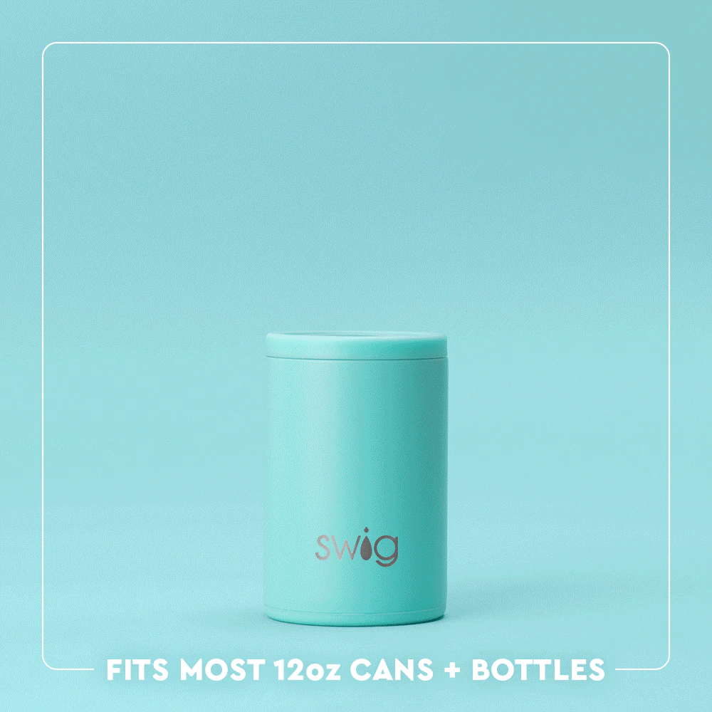 Swig - 12oz Can + Bottle Cooler - Football - Findlay Rowe Designs