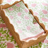 Guest Towel Napkin - Floral Block Print - Findlay Rowe Designs