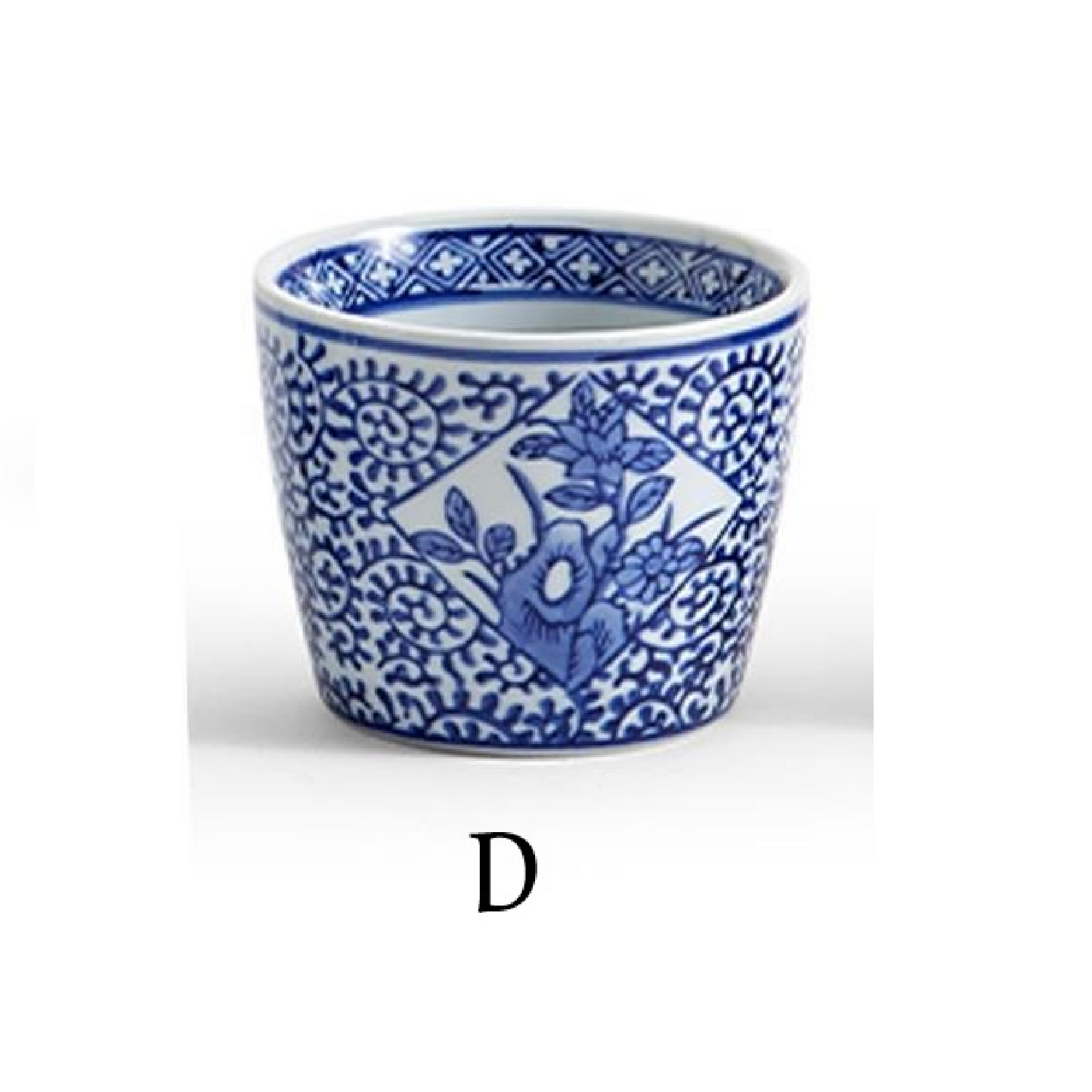 Cachepot - Mini Blue and White