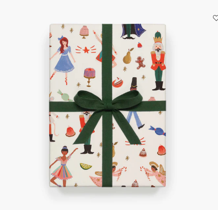Rifle Paper Co - Gift Wrap Sheets - Nutcracker Sweets