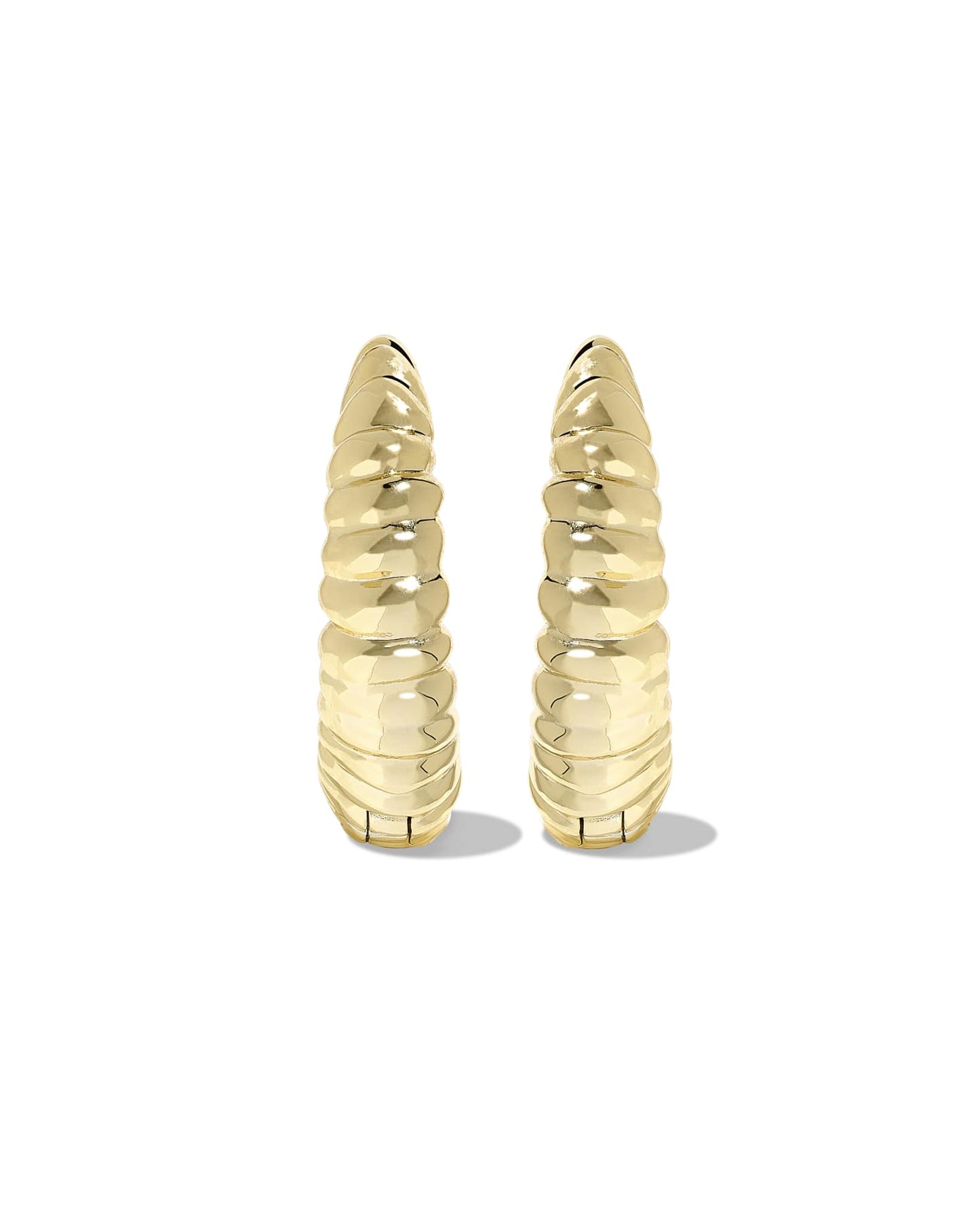 Kendra Scott - Earring -   Sandy Gold Hoop - Findlay Rowe Designs
