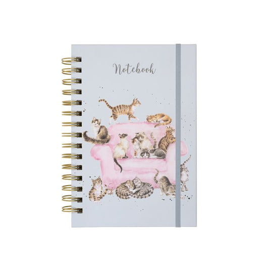 Journal - Spiral Bound - 'Cattitude' Cat