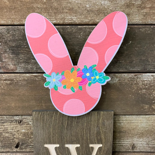 Topper - Floral Bunny - Findlay Rowe Designs