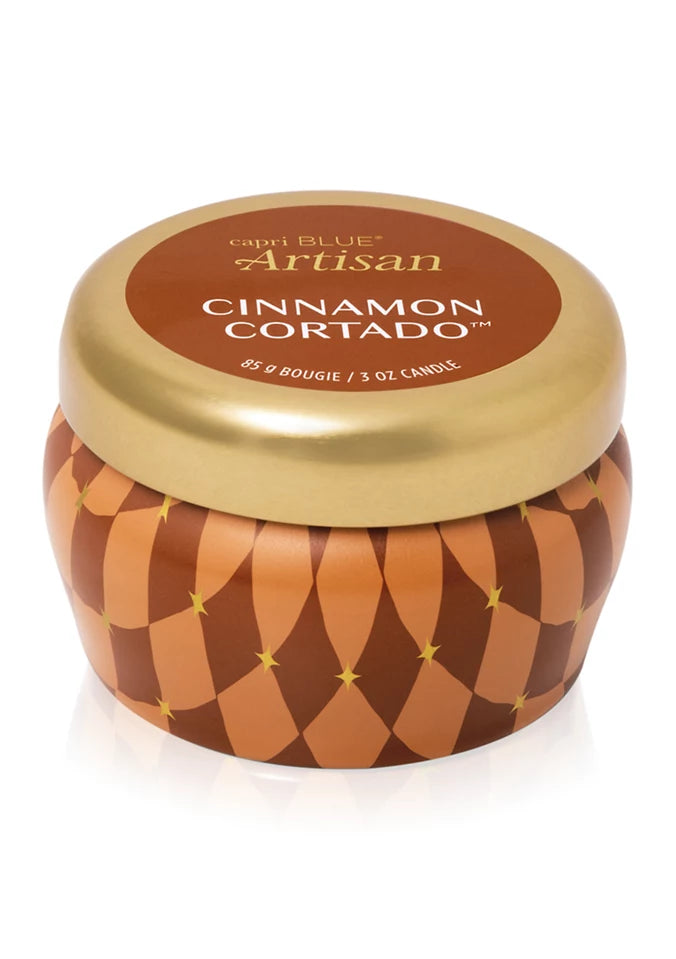 Capri Blue - Artisan - Mini Tin - Cinnamon Cortado - Findlay Rowe Designs
