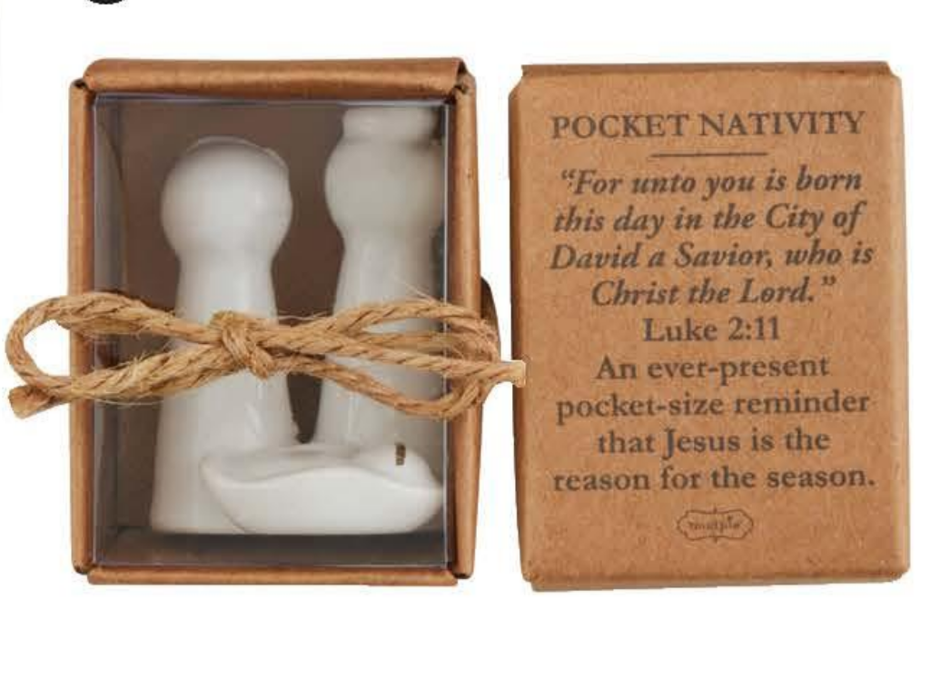 Mud Pie - Pocket Nativity - Findlay Rowe Designs