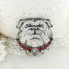 Brooch - UGA Bulldog Crystal - Findlay Rowe Designs