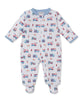 Kissy Kissy - Footie - Fight the Fire - Findlay Rowe Designs