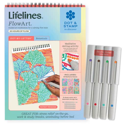 Lifelines - FlowArt® - Dot-By-Letter - Findlay Rowe Designs