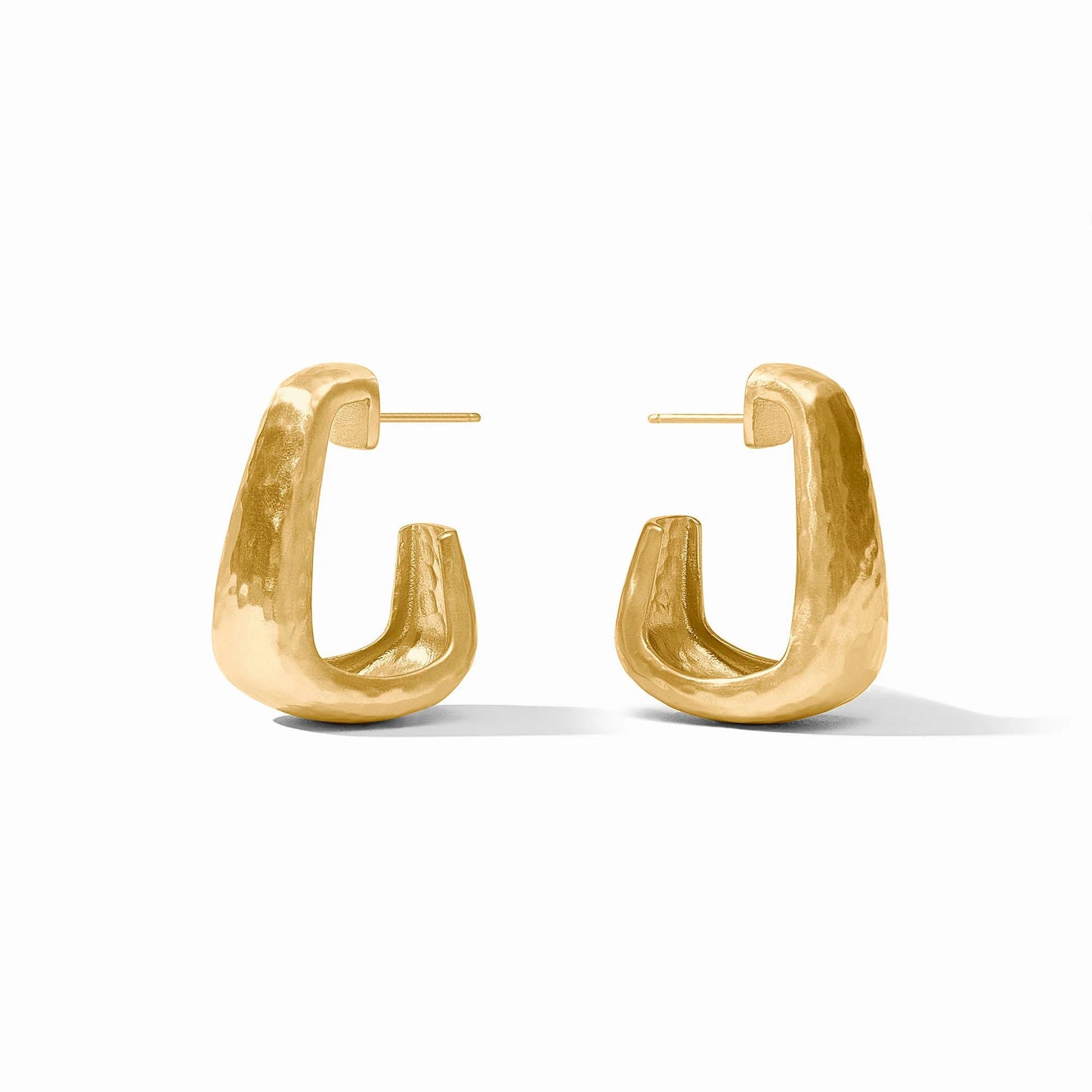 Julie Vos - Earrings - Sahara Hoop - Gold - S/M/L