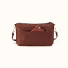 Hobo - Darcy Carry-All Crossbody - Polished Leather - Harvest Root
