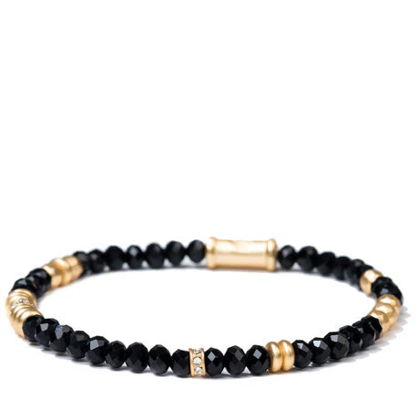 Spartina 449 - Bracelet - Stretch Bracelet 4mm - Jet Black - Findlay Rowe Designs