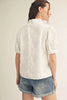 Jodifil - Top - Puff Sleeve Embroidered - White - Findlay Rowe Designs