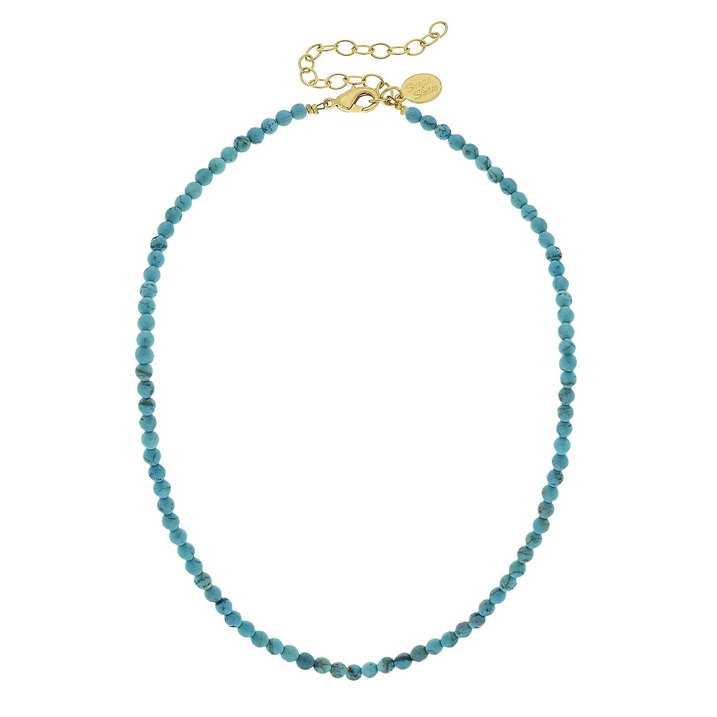 Susan Shaw - Alys Necklace - Turquoise