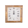 Galassi - Clock 3x3 - Bamboo - Gold - Findlay Rowe Designs