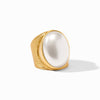 Julie Vos - Ring - Verona Statement - Pearl - Findlay Rowe Designs