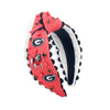 Brianna Cannon - Headband - UGA Logo - Red Cross Stitch - Findlay Rowe Designs