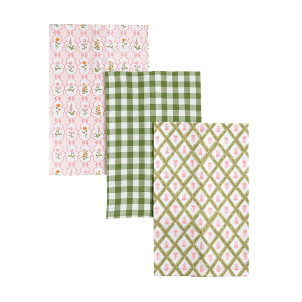 Mud Pie - Towel - Greenhouse Floral Set - Findlay Rowe Designs