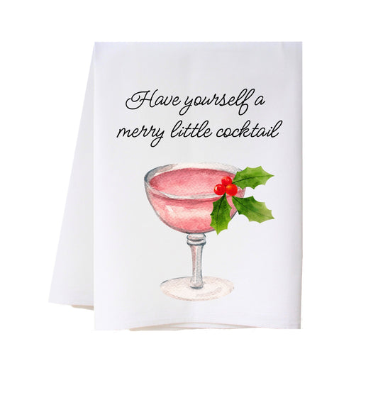 Cora and Pate - Towel - Merry Little Cocktail