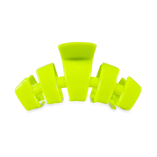 Teleties - Classic Medium Claw Hair Clip - Summer Brights Neon Green - Findlay Rowe Designs