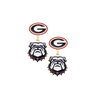 Canvas - Earring - Enamel Drop - Dual Logo Georgia Bulldogs - Findlay Rowe Designs