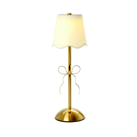 Table Lamp - Golden Bow LED Portable Cordless - Findlay Rowe Designs