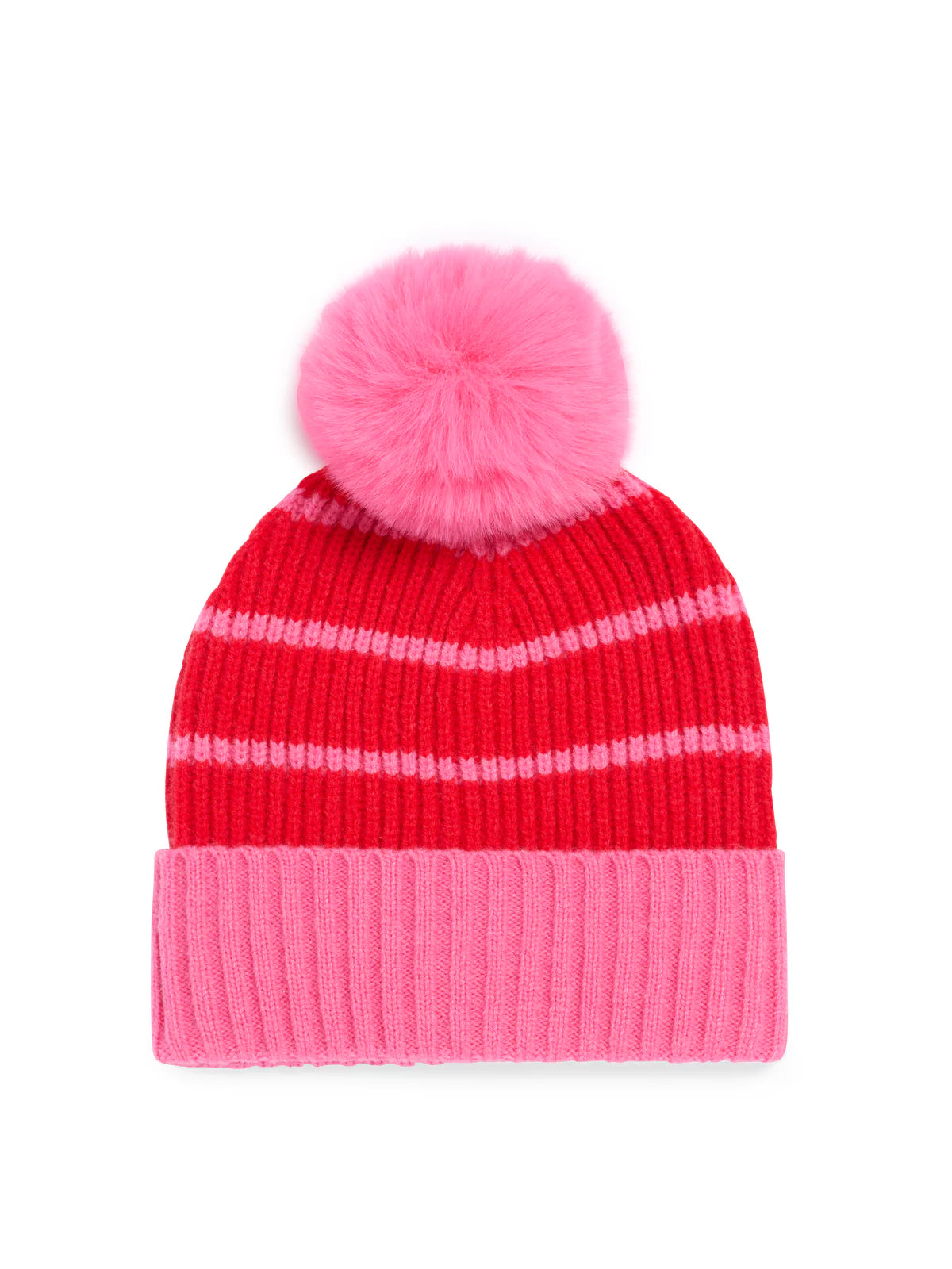 Shiraleah - Allison Beanie - Red Pink
