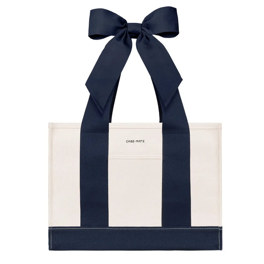 Case-Mate - Canvas Tote - Bow - Findlay Rowe Designs