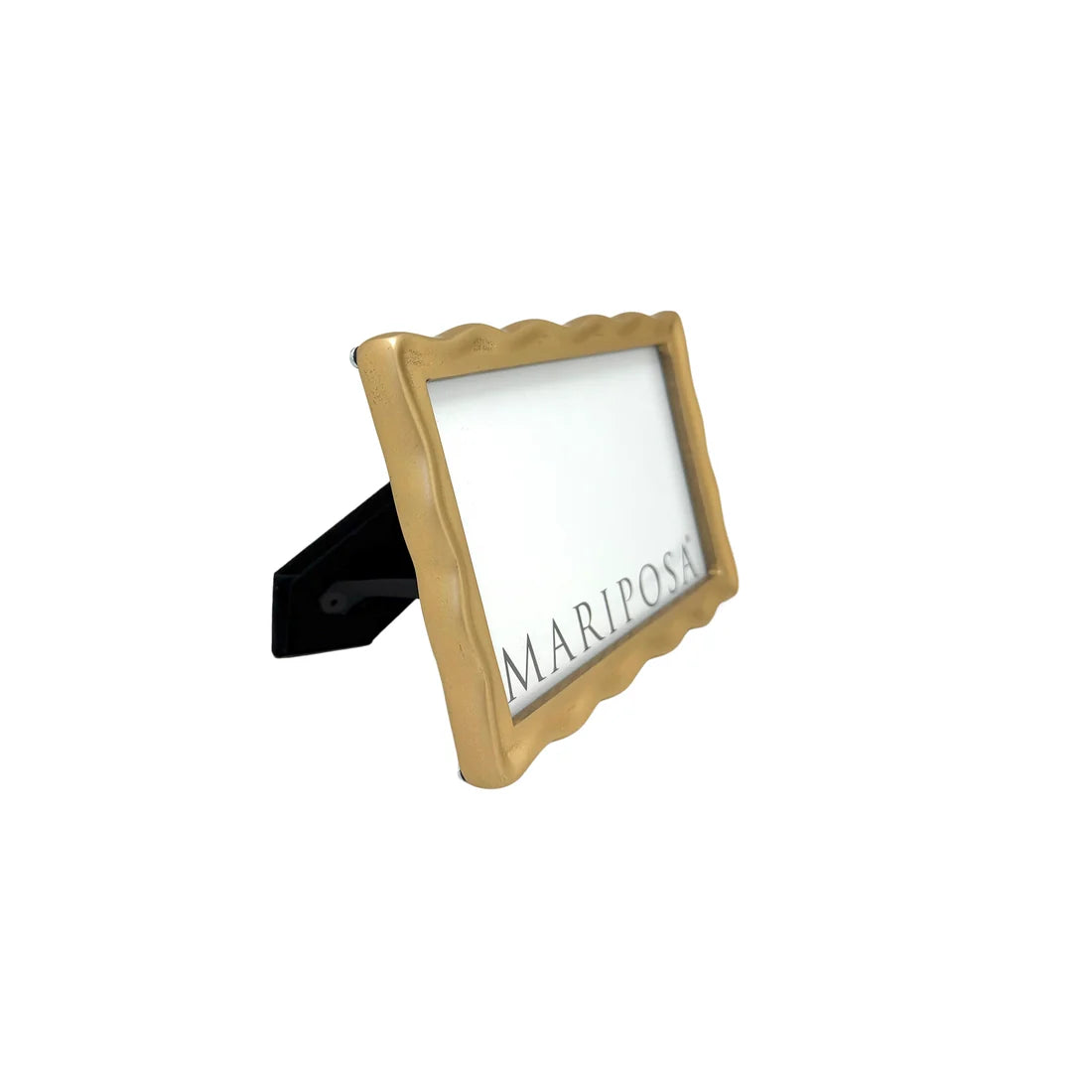 Mariposa - Frame - 4x6 Wavy - Gold Tone