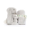Jellycat - Bashful Bunny Soother - Silver