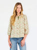 Mary Square - Top -  Riley Thistle Vines - Sand - Findlay Rowe Designs