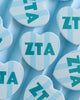Swag - Button - Sorority - Cabana Stripe Heart