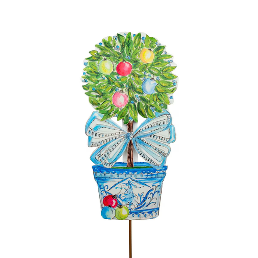 Rosanne Beck - Stake - Winter Wonderland Topiary