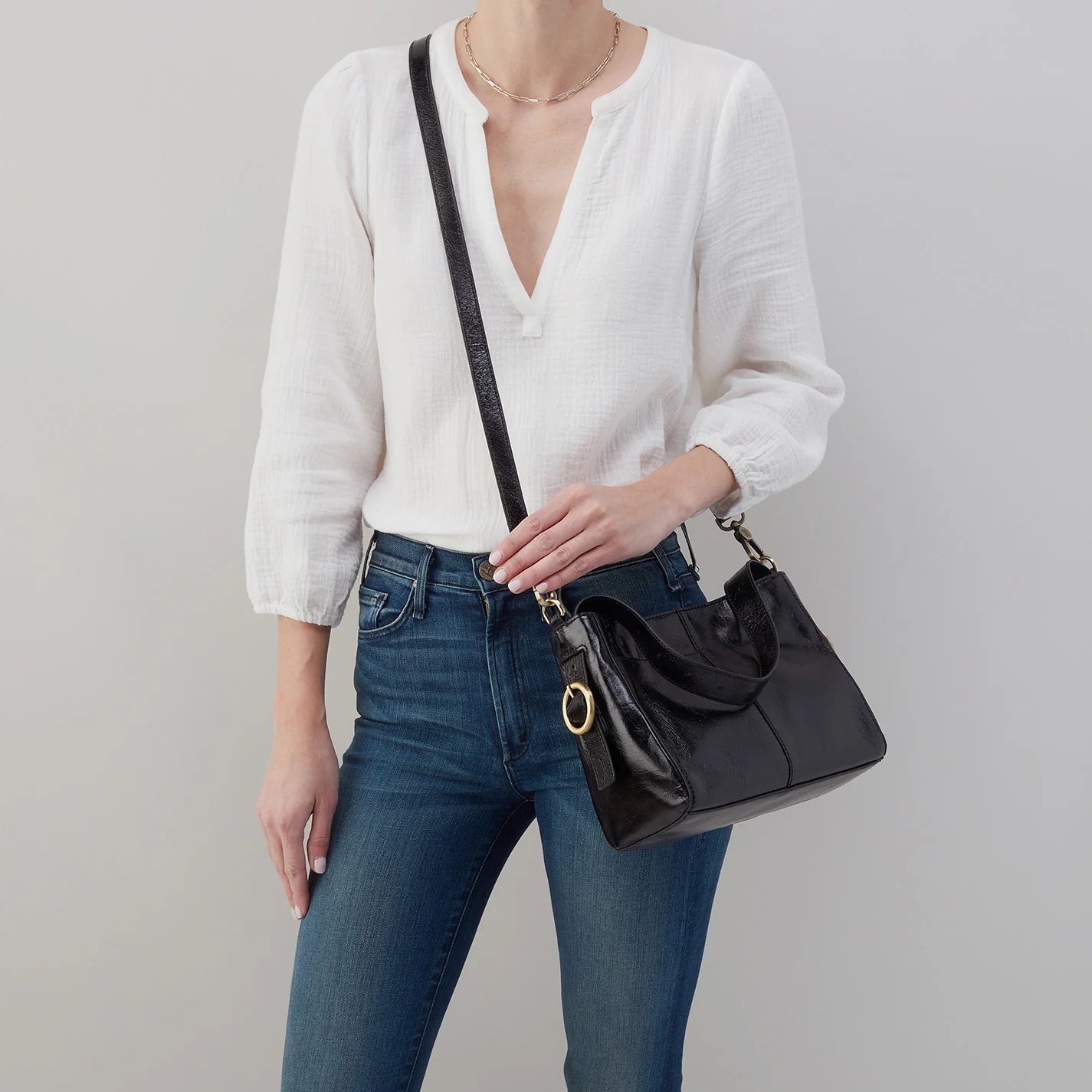 Clearance - Hobo - Render - Small Crossbody - Black