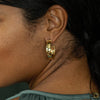 Earrings - Cleopatra Classic Medium Hoop - Gold - Findlay Rowe Designs