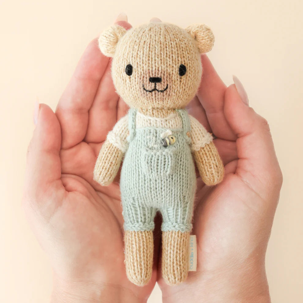 Cuddle+Kind - Tiny Charlie Honey Bear - Findlay Rowe Designs