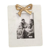 Mud Pie - 4x6 or 5x7 Frame - Marble Gold Bow - Findlay Rowe Designs
