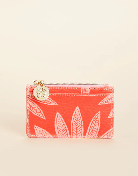 Spartina - Zip Cardholder - Palmetto Frond - Findlay Rowe Designs