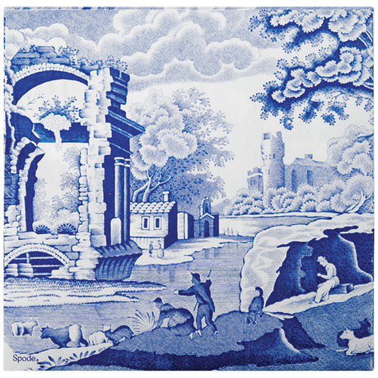 CR Gibson - Lunch Napkins - Spode Blue Italia - Findlay Rowe Designs