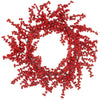 Allstate Floral - 23" Berry Wreath - Red Two Tone - Findlay Rowe Designs